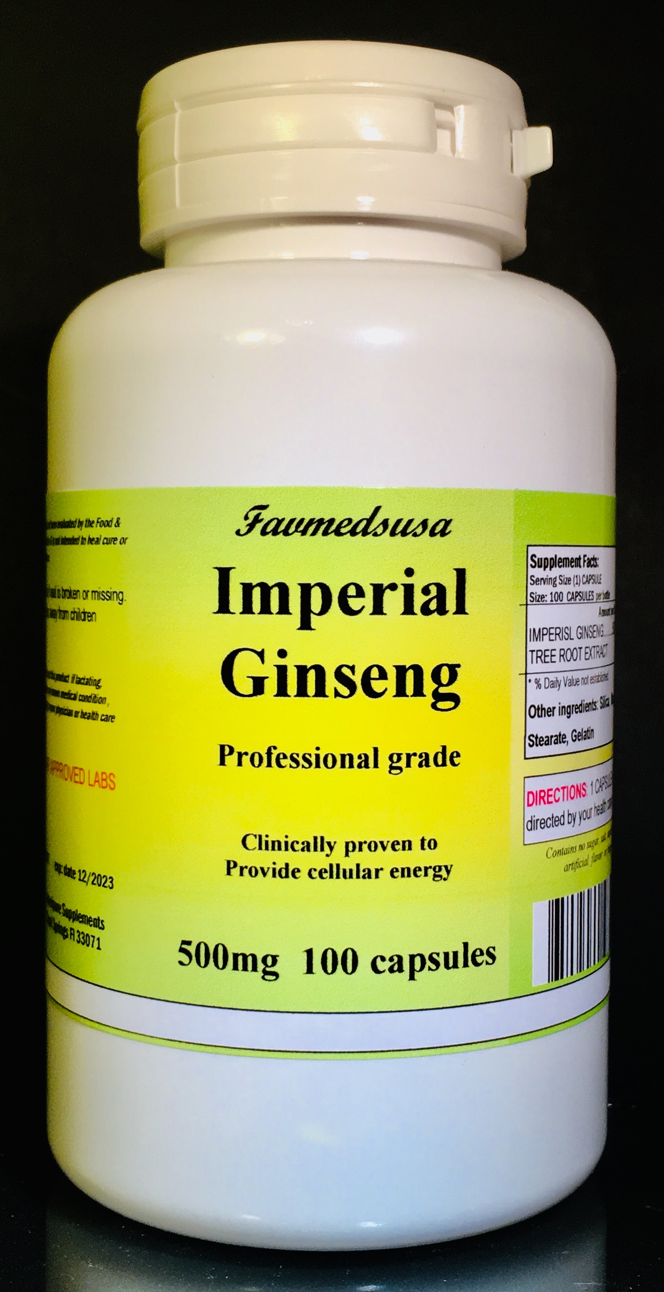 Imperial Ginseng + Saw Palmetto - 100 capsules